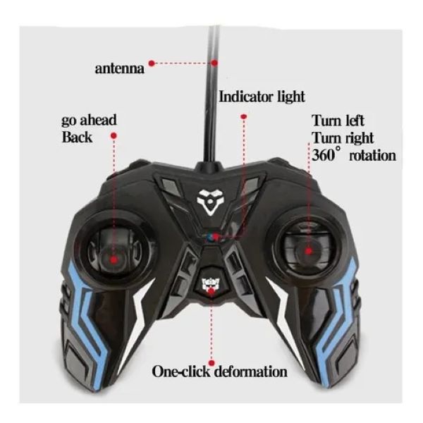 Carro Control Remoto Transformers Lamborghini 1:18 Juguetes