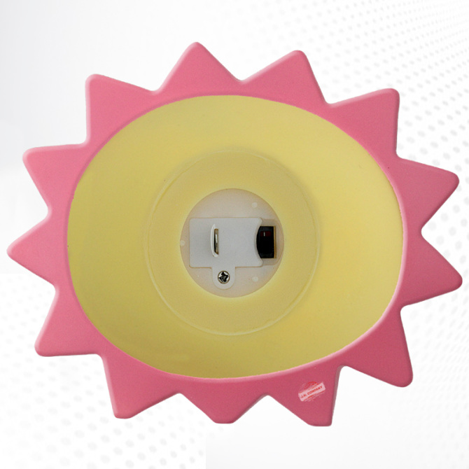 Lampara Sol Luz De Noche Mesa Cute Kawaii Pilas Dd012