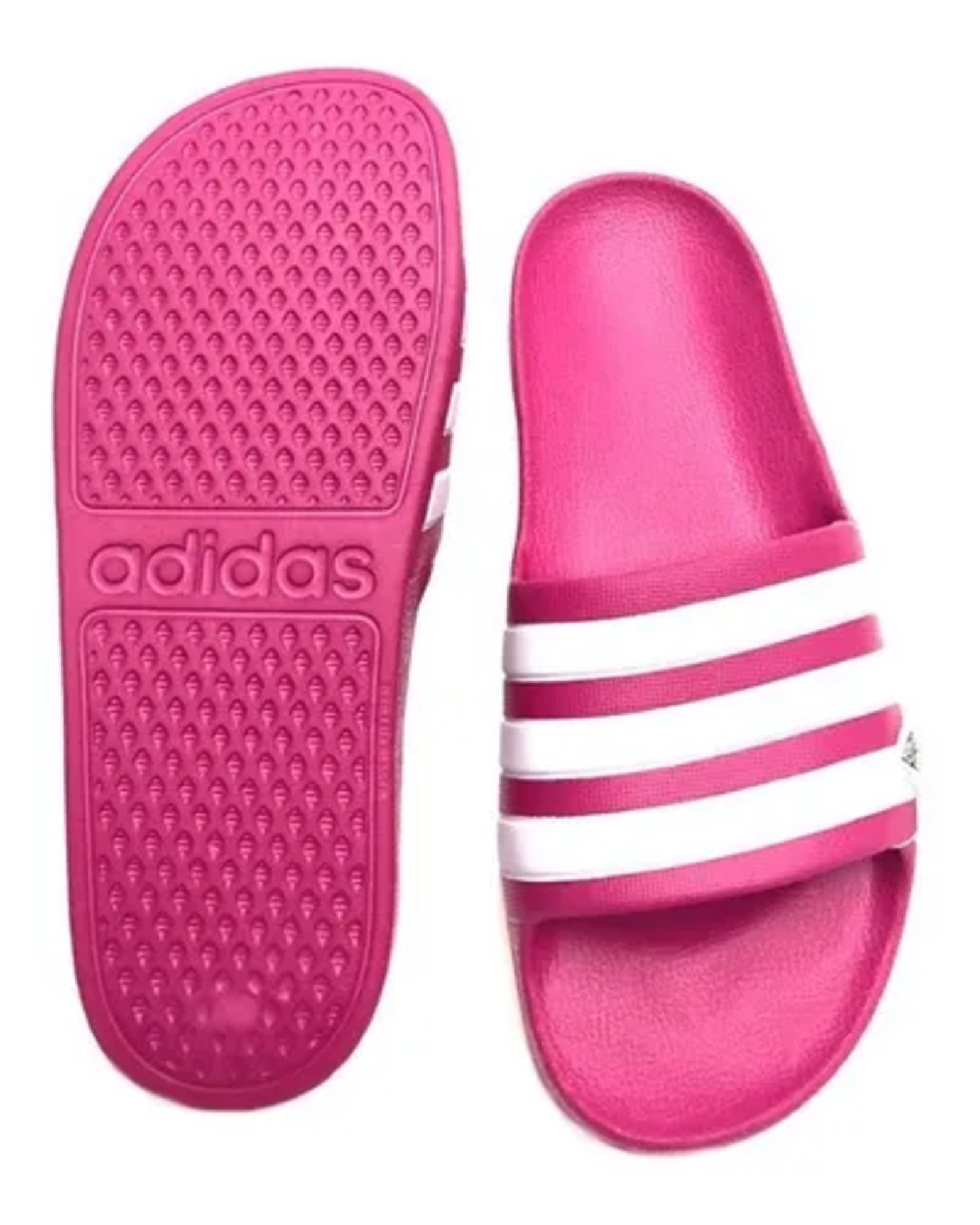 chancla adidas color rosa para dama