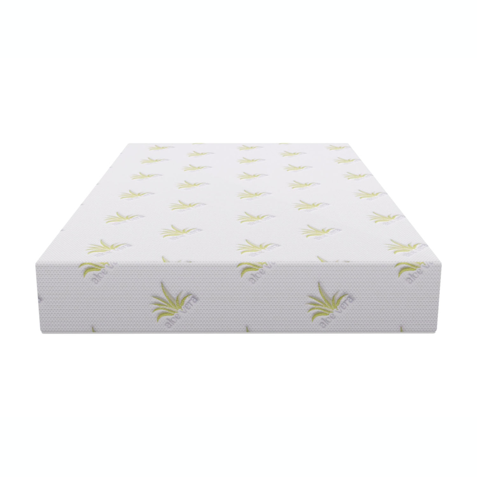Colchon Queen Size Aloe Gel Memory Foam Con Gel En Caja Bio Mattress