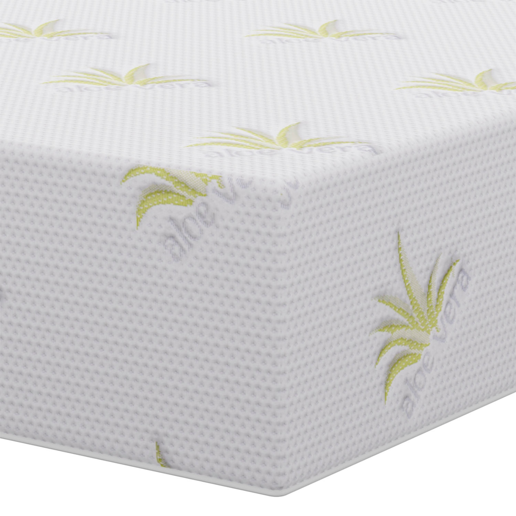 Colchon Queen Size Aloe Gel Memory Foam Con Gel En Caja Bio Mattress