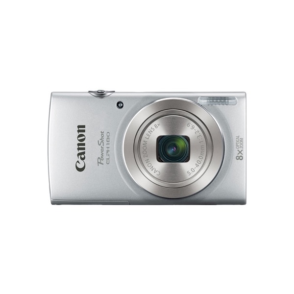 Canon Powershot Elph 180 Compacta Color Plateado (Reacondicionado Grado A)