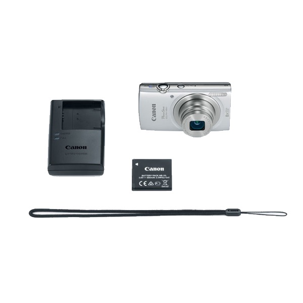 Canon Powershot Elph 180 Compacta Color Plateado (Reacondicionado Grado A)