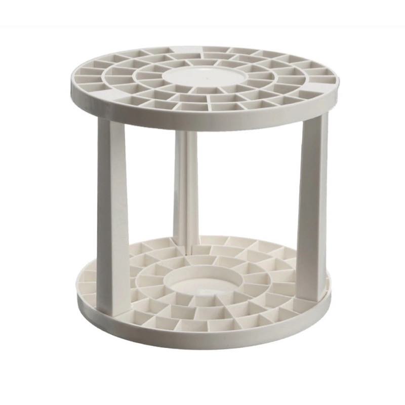 Organizador Base Porta Brochas De Maquillaje Plástico