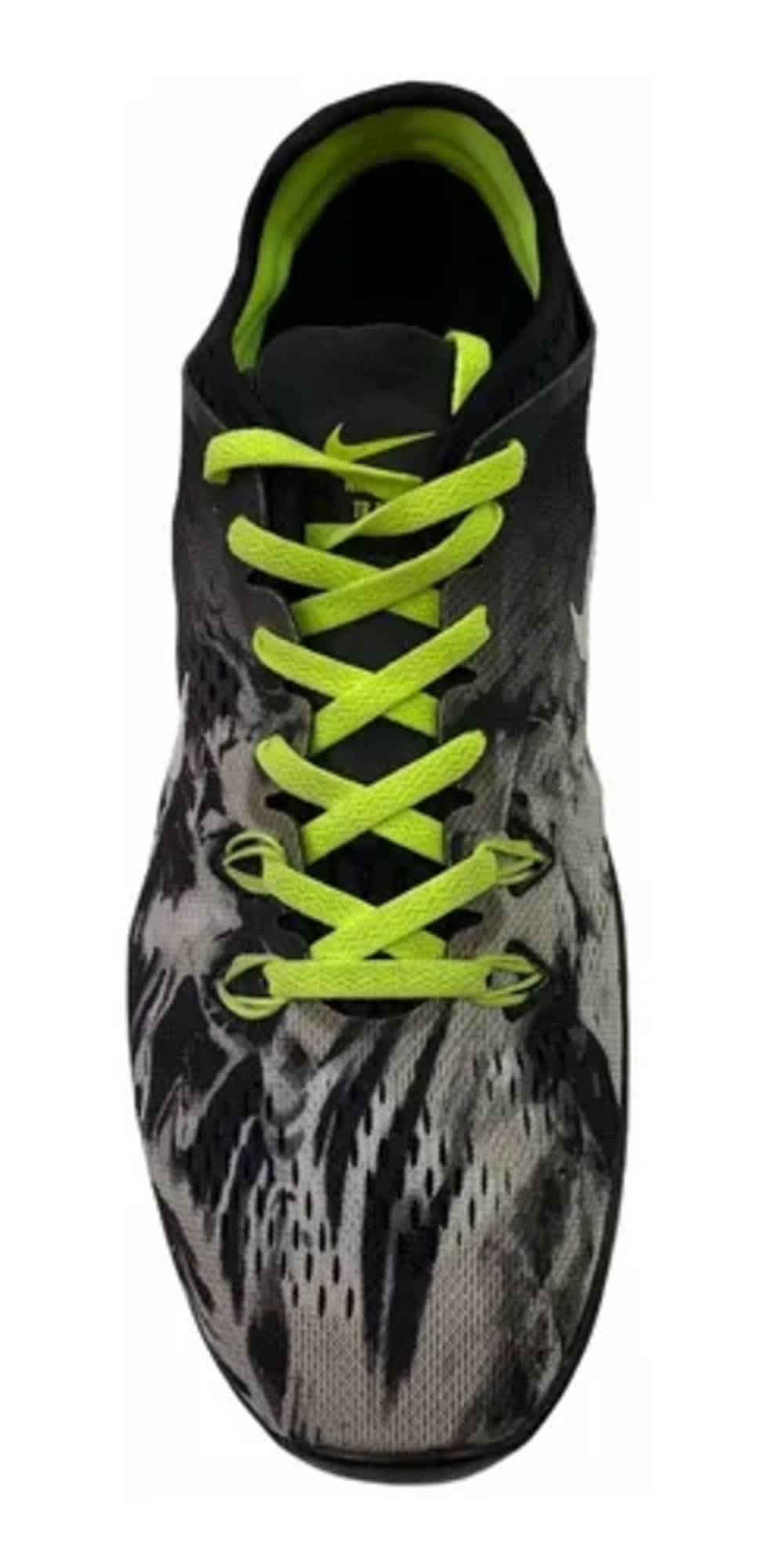 tenis Nike free 5.0 verde con negro para dama