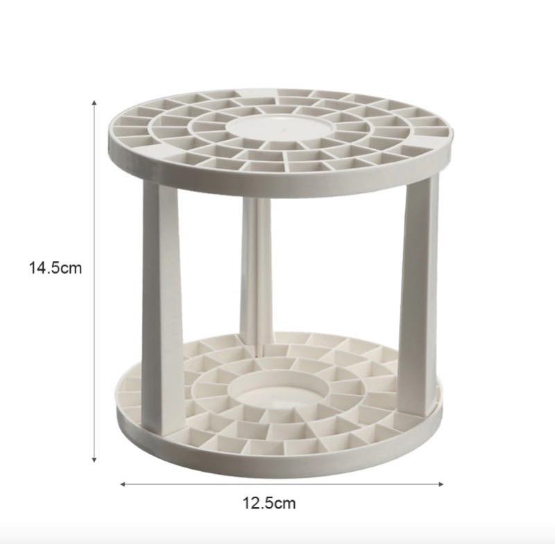 Organizador Base Porta Brochas De Maquillaje Plástico