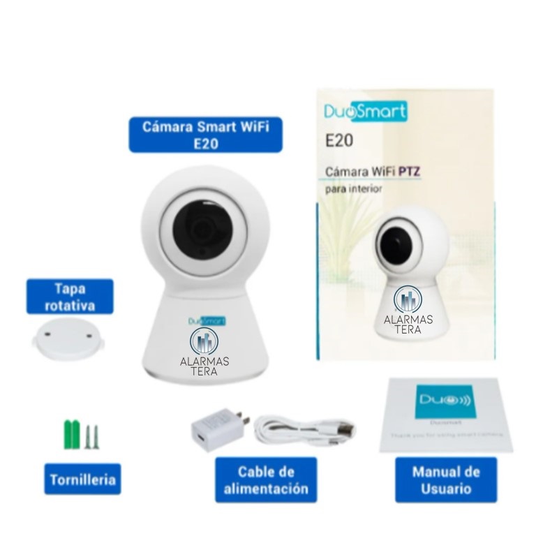 Camara IP TuyaSmart Smartlife 1080P WiFi para interiores Giratoria