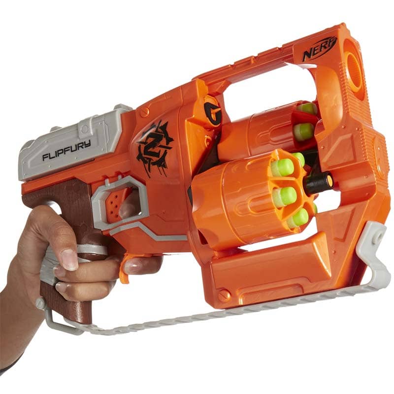 Lanzador Nerf Zombie Strike Flipfury