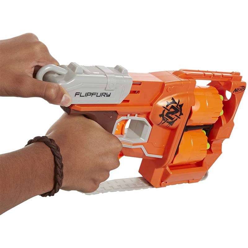 Lanzador Nerf Zombie Strike Flipfury