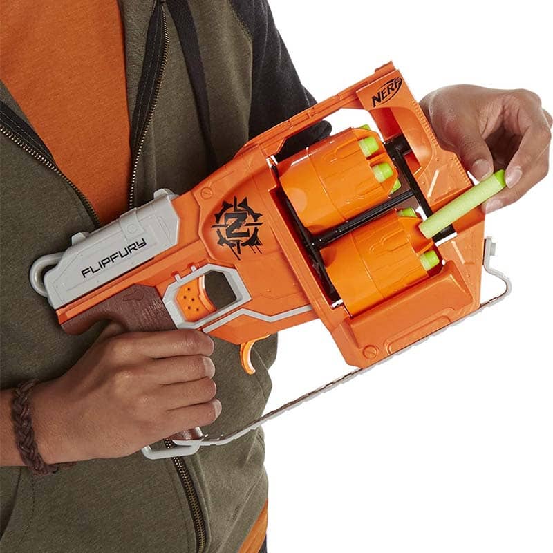 Lanzador Nerf Zombie Strike Flipfury