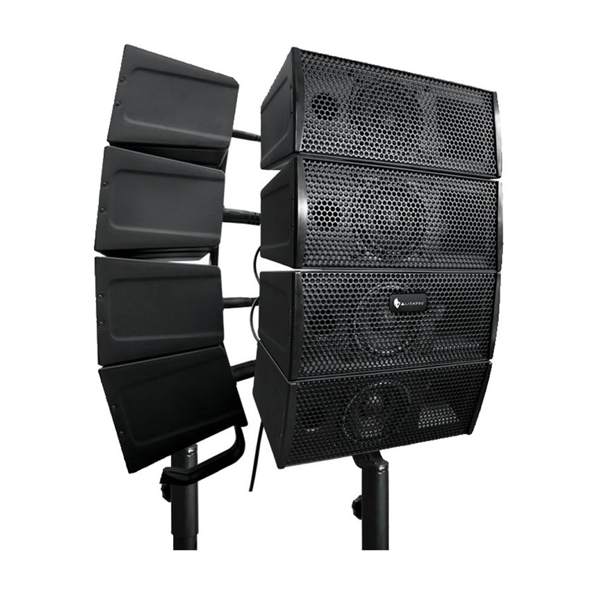 Sistema Lineal Profesional Alien Pro X-Array 18 Pulgadas - Negro