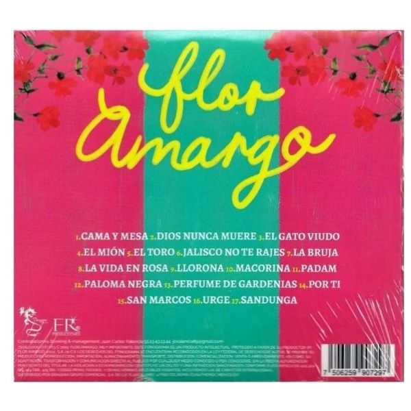 CD Flor amargo ~ Sin maquillaje