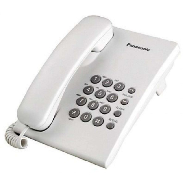 TELÉFONO ANALÓGICO PANASONIC KX-TS500MEW 