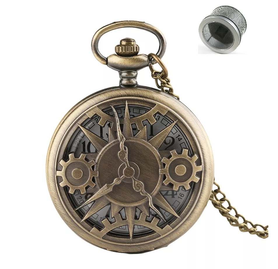 Reloj de bolsillo analogico a bateria 3008