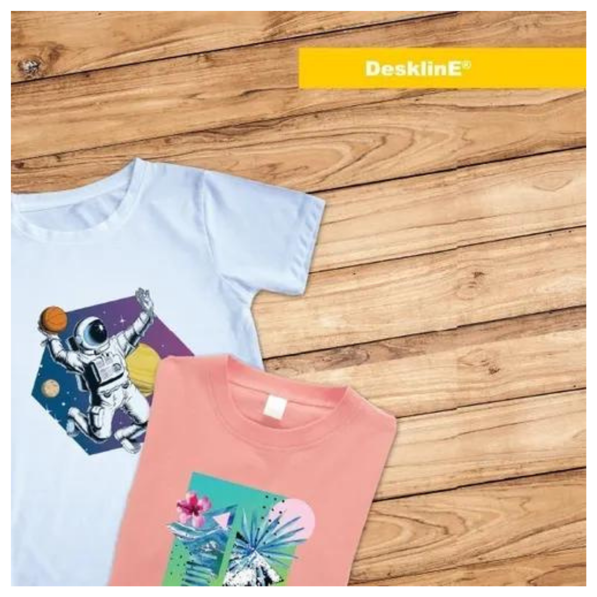 10 Hojas de Papel Transfer Telas Claras Kronaline Tr300