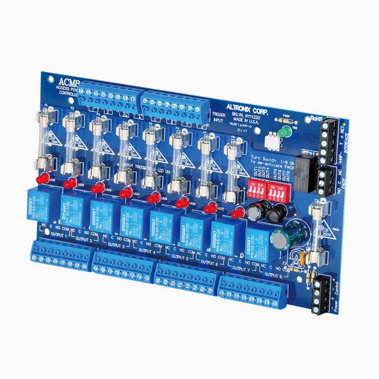 Tarjeta de control de 8 canales