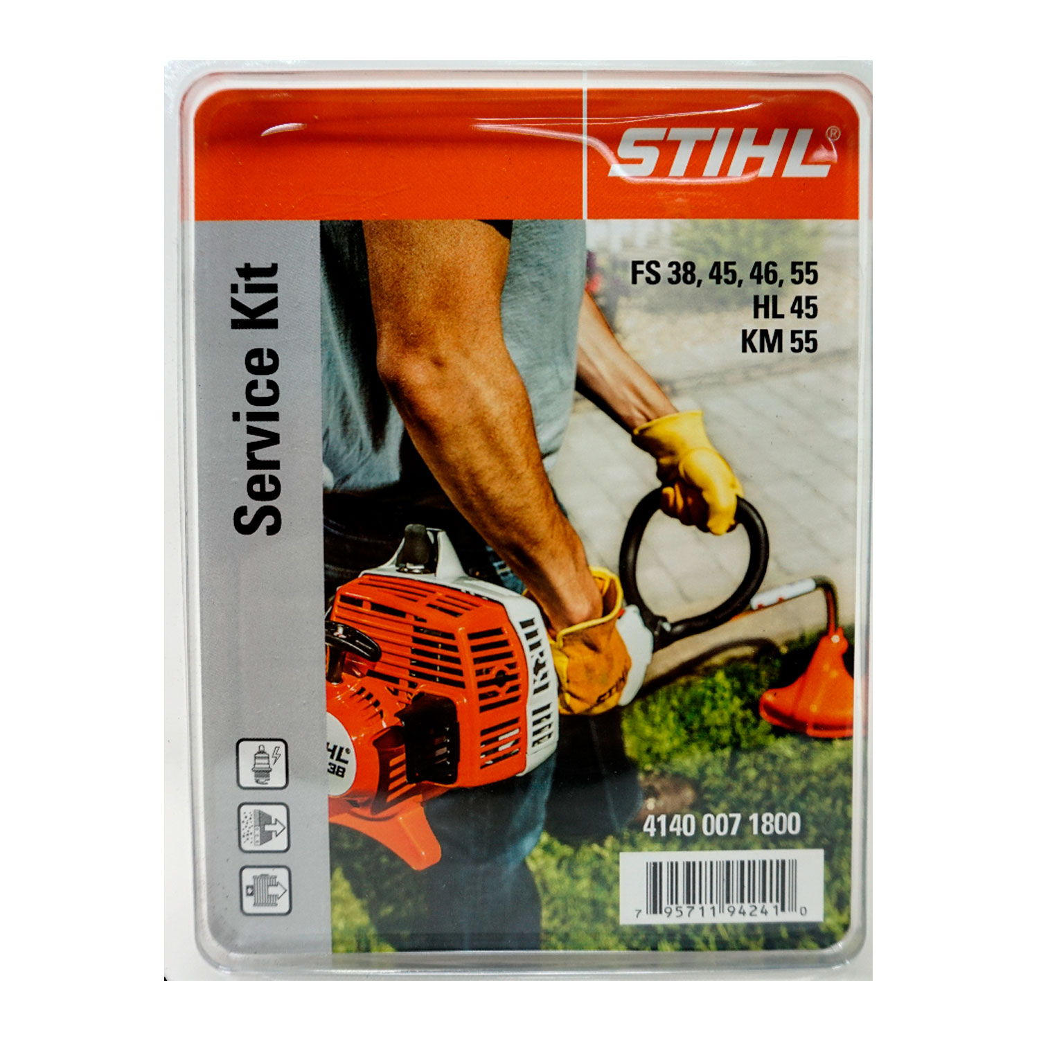 KIT BUJIA, FILTRO DE AIRE Y GASOLINA PARA DESBROZADORAS STIHL