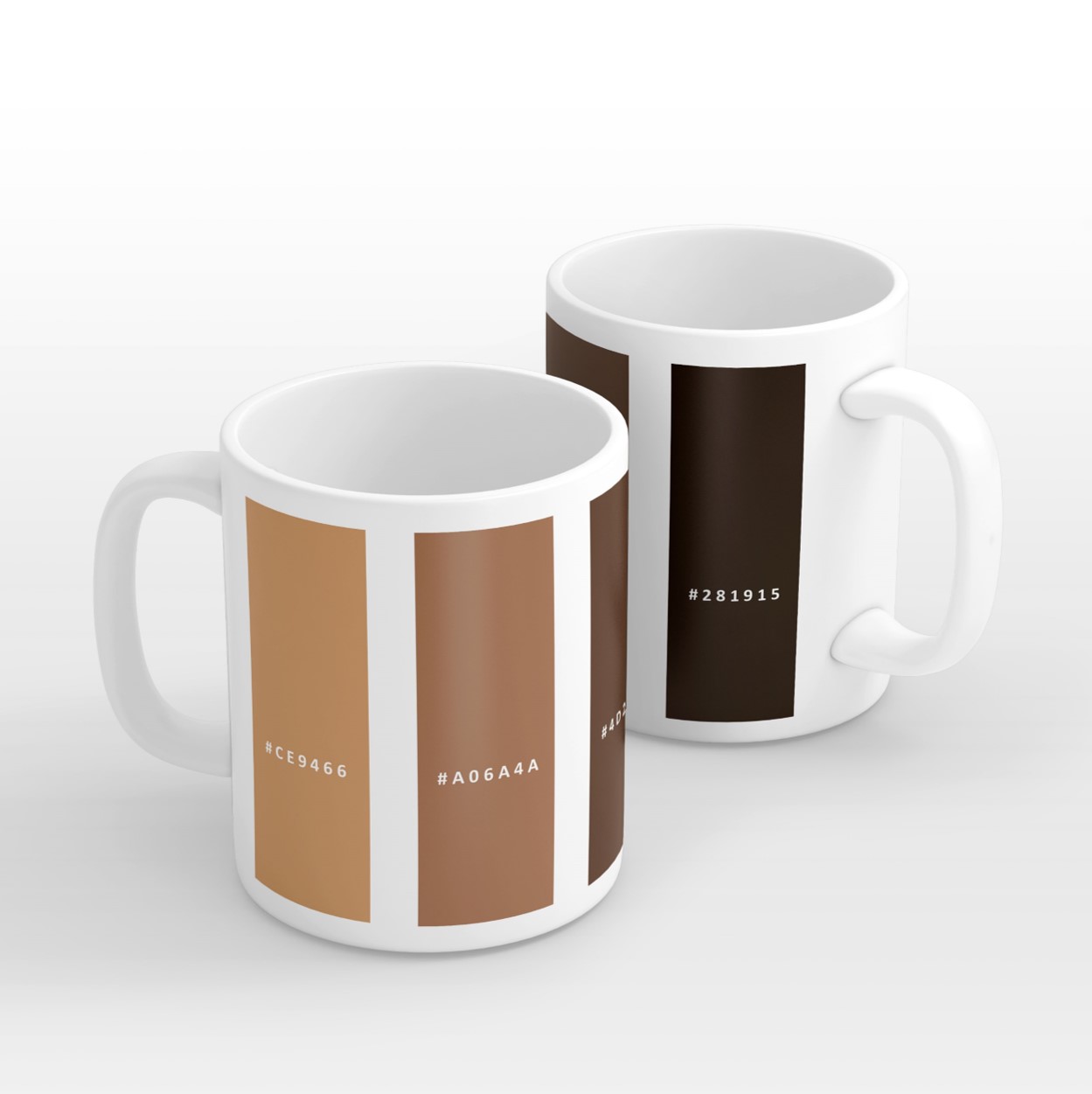 TAZA PERSONALIZADA PANTONE CAFÉ MODELO TRADICIONAL