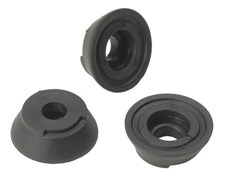 Regatones Repuestos Para Baston Hurrycane Set De 3 Gomas