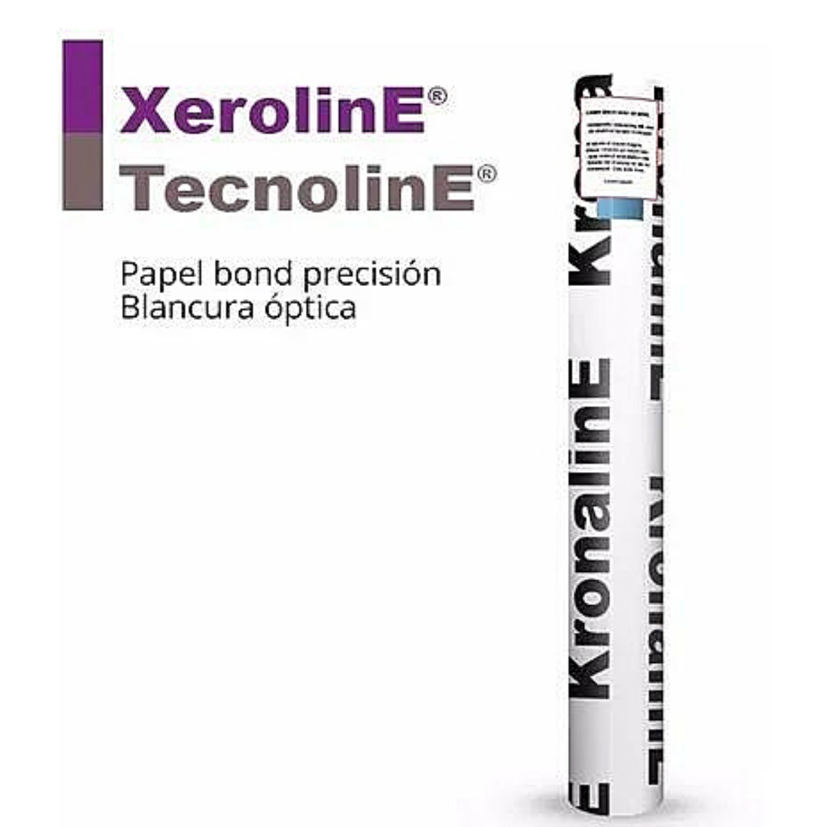 Papel Bond Precisión Kronaline Bx406 90gr Plotter Impresion