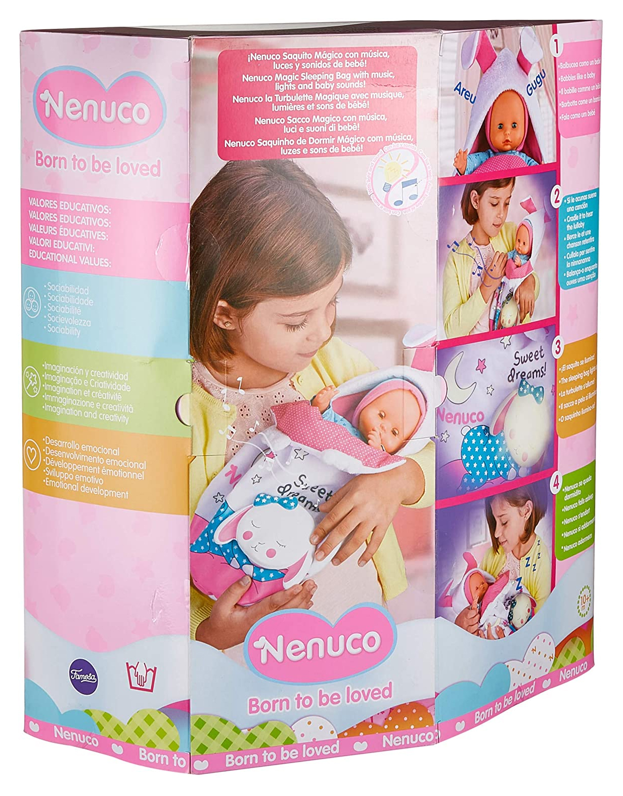 Nenuco Saquito Magico Luz Y Sonido Famosa