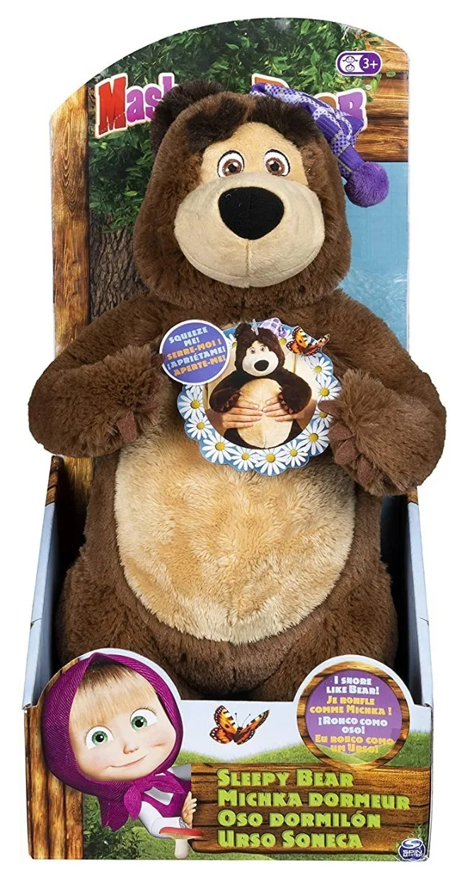 Masha Y El Osos Peluche Con Sonidos 33 cm Spin Master