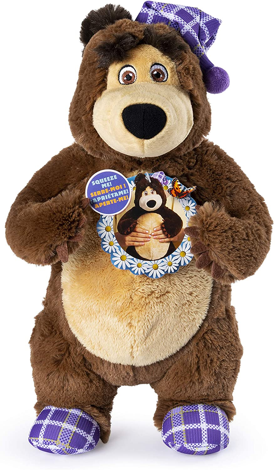 Masha Y El Osos Peluche Con Sonidos 33 cm Spin Master