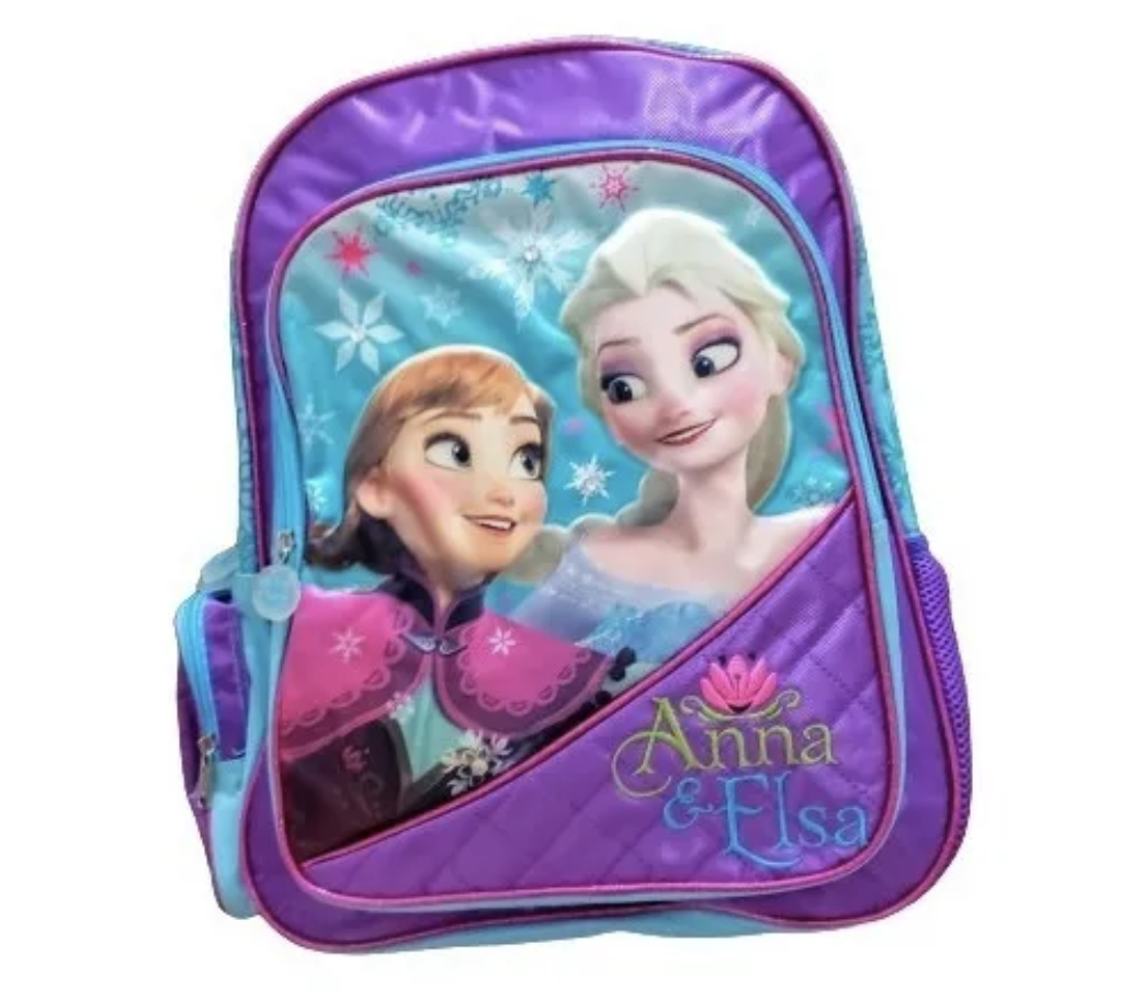 Frozen Elsa Y Ana Mochila Escolar Niña Primaria Backpack