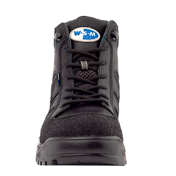 Zapato de Seguridad WSM, Ergonómico y cómodo. Con casquillo de Policarbonato. Bota Industrial y multifuncional. Terra-H