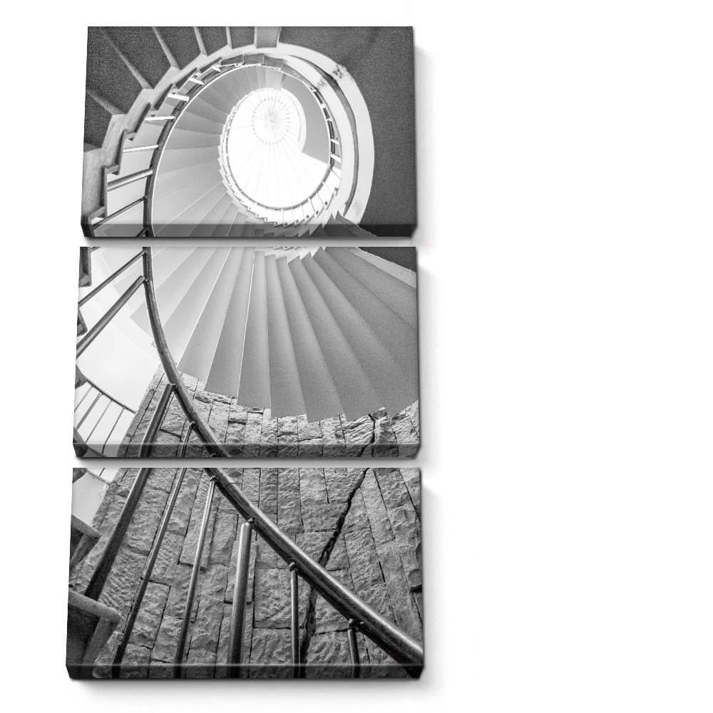 Cuadros Decorativos Escalera MobileCity Set 3 piezas 40 x 60