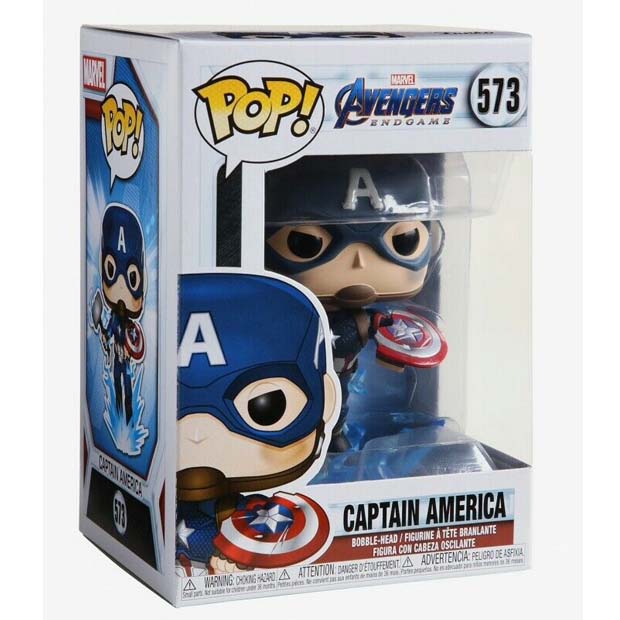 Funko Pop Marvel Avengers Endgame - Capitan America con Martillo