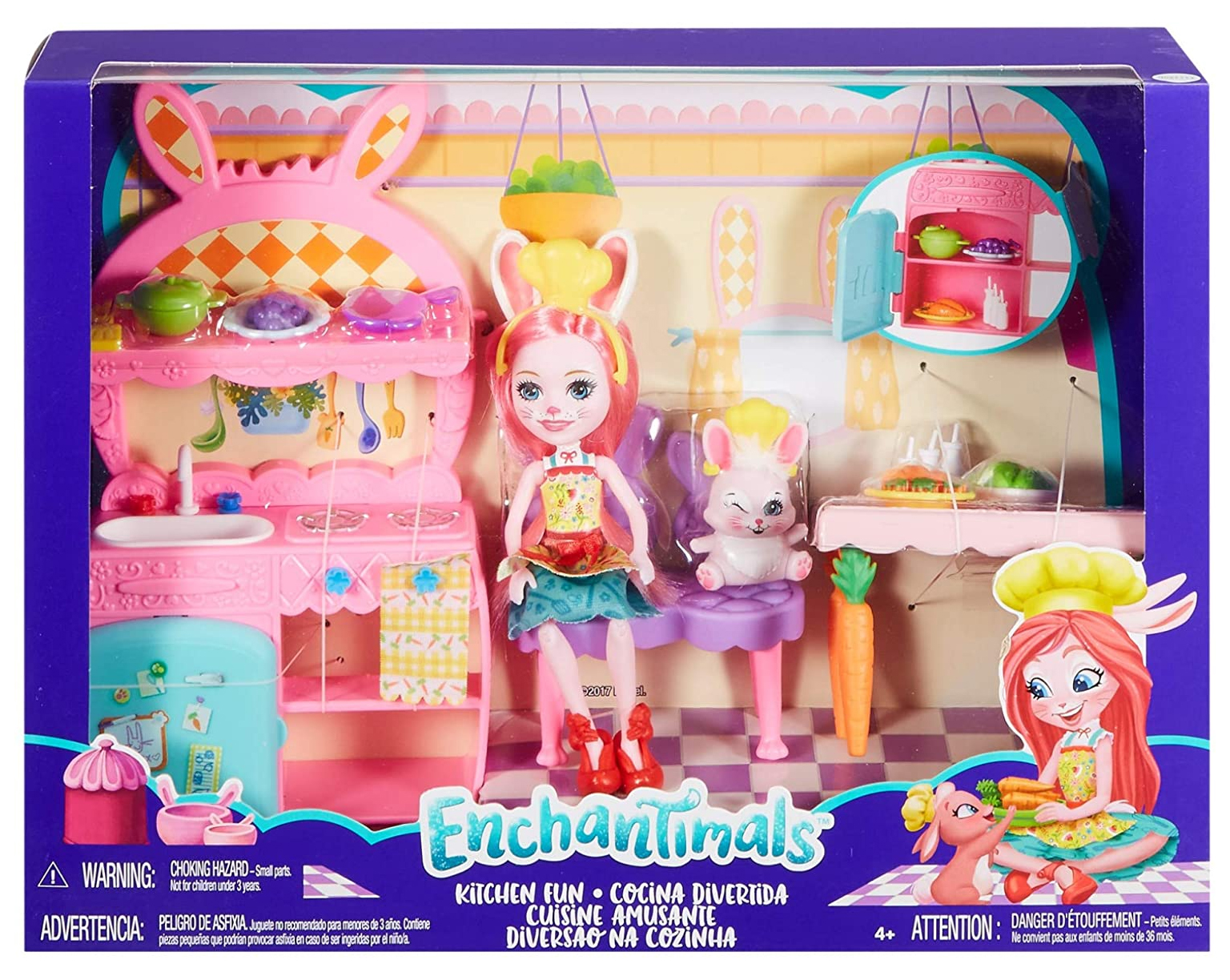 Enchantimals Cocina Divertida Twist Bree Bunny Mattel