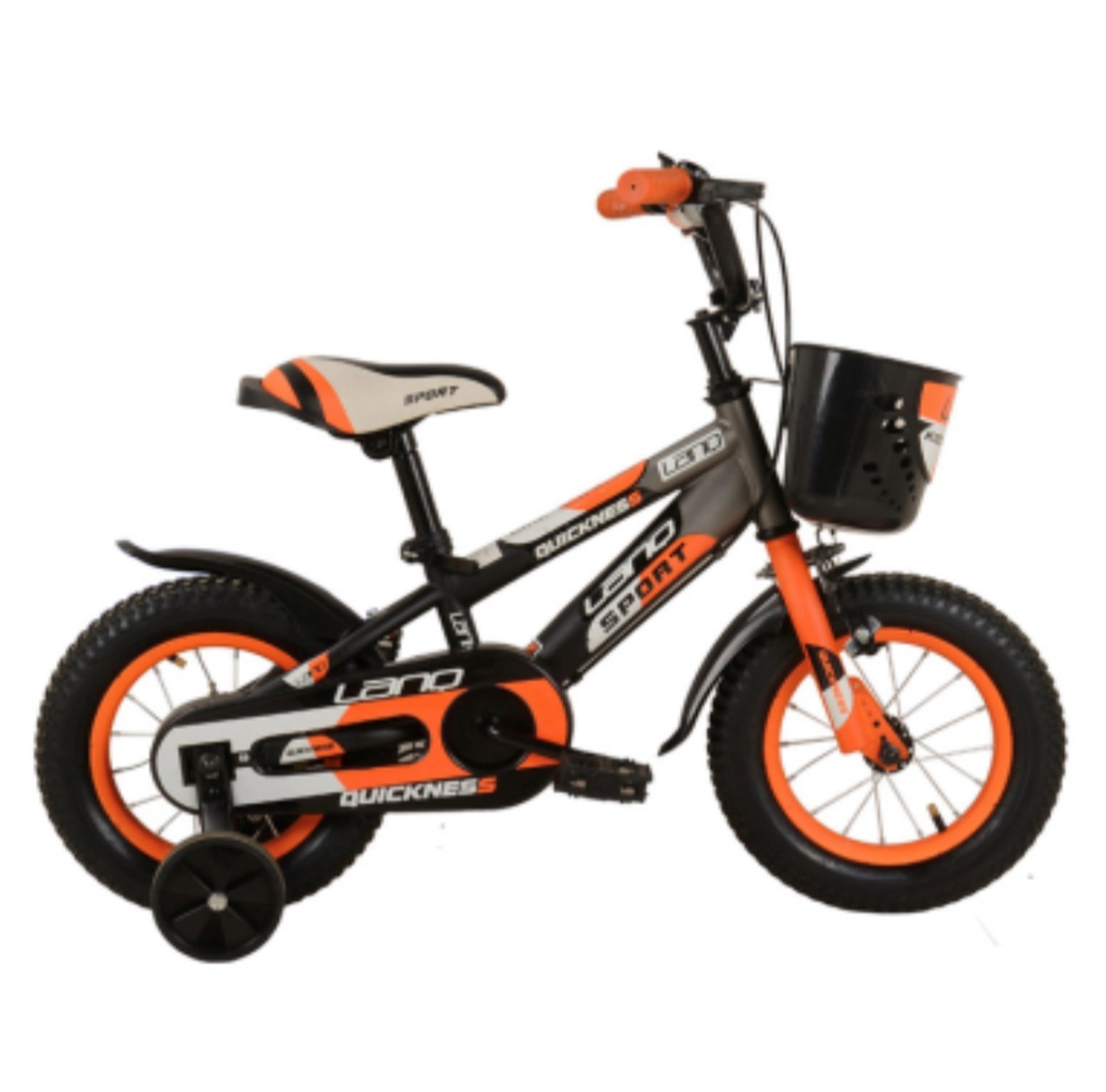 Bicicleta Infantil LANQ Sport Niño R-14 Canasta Salpicaderas