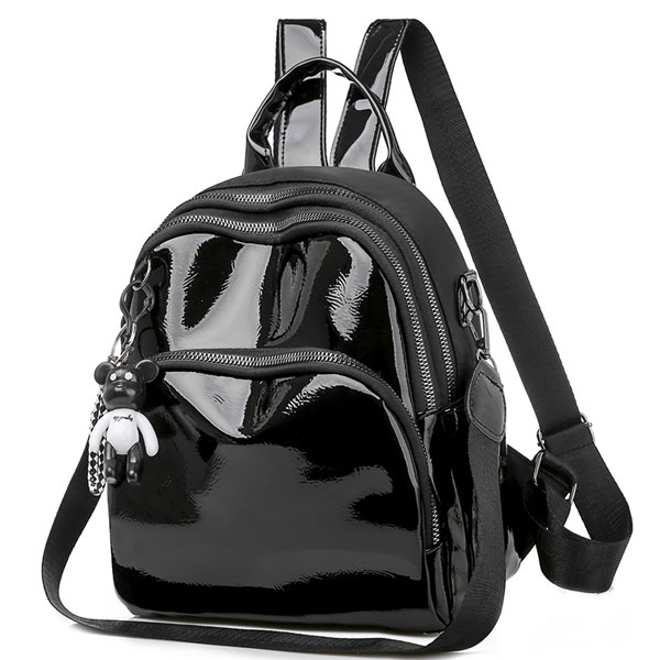 Zen Zen Mochila Brillante para Dama Versátil Uso Diario Para Escuela Oficina