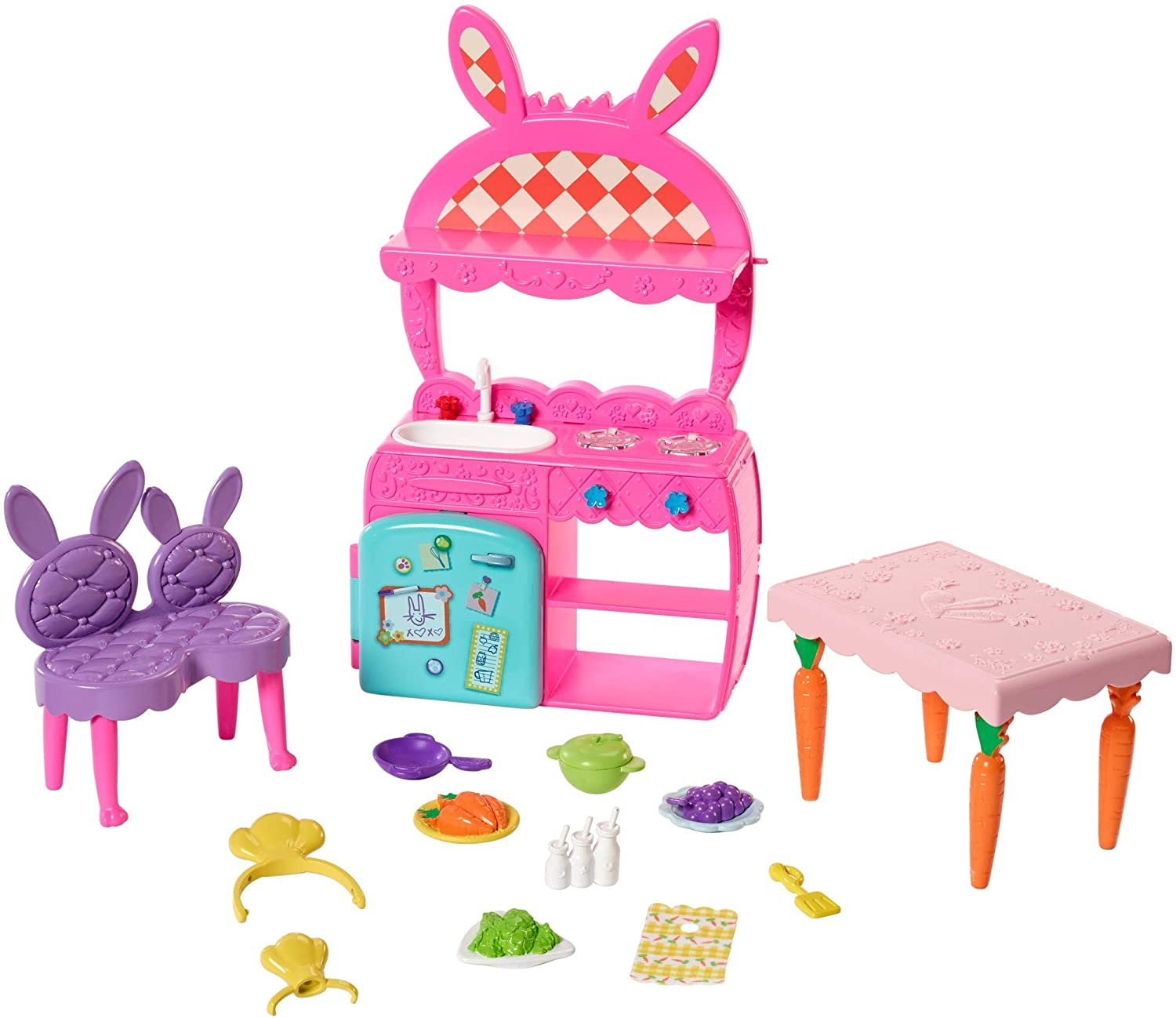 Enchantimals Cocina Divertida Twist Bree Bunny Mattel