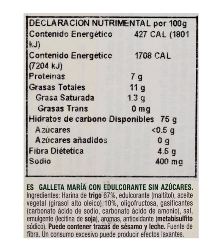 Galletas Doradas Al Horno Diet Natu 330g, Sin Azúcar, Gullón