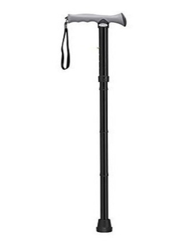 Baston De 1 Apoyo Puño Ergonomico Plegable, Ajustable