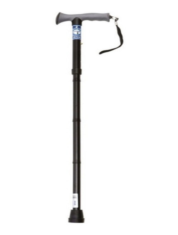 Baston De 1 Apoyo Puño Ergonomico Plegable, Ajustable