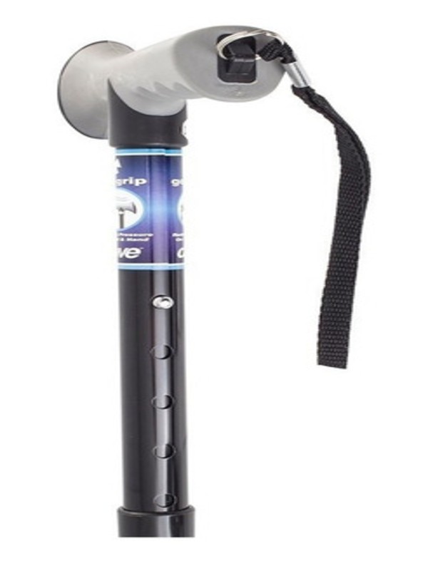 Baston De 1 Apoyo Puño Ergonomico Plegable, Ajustable