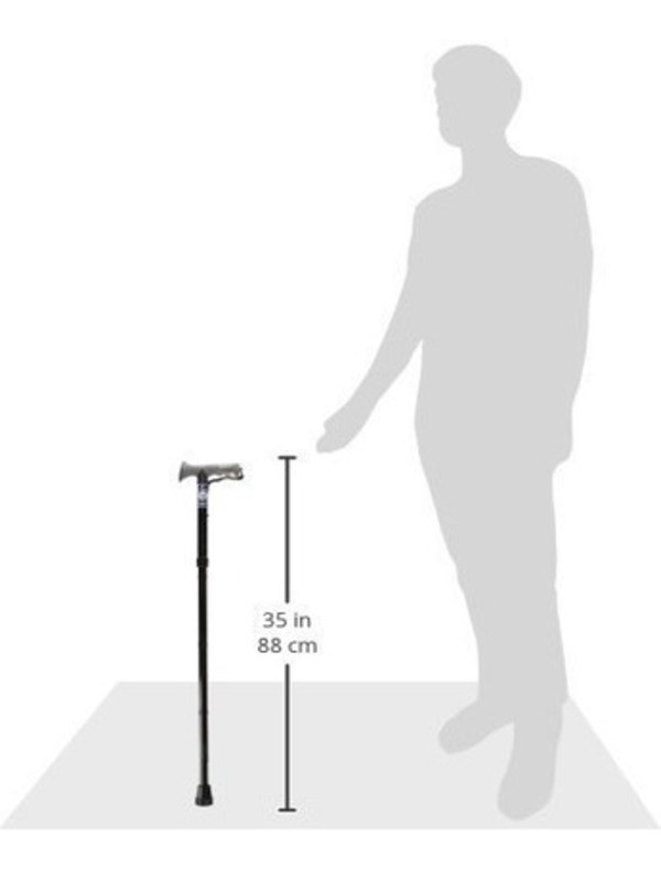 Baston De 1 Apoyo Puño Ergonomico Plegable, Ajustable