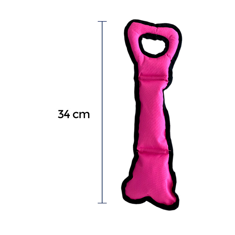 Mordedera para Perro Juguete para Morder Rosa Punta Belleza