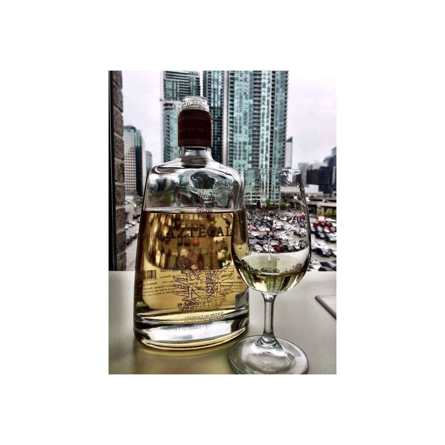 Mezcal Aztecali Reposado 750ml Agave Azul Premium