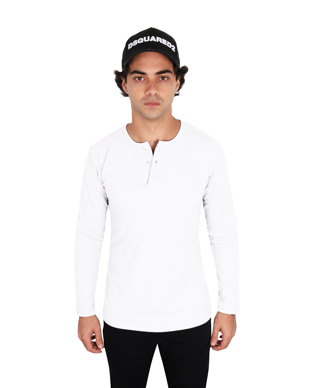 Playera Manga Larga para Caballeros Varios Colores