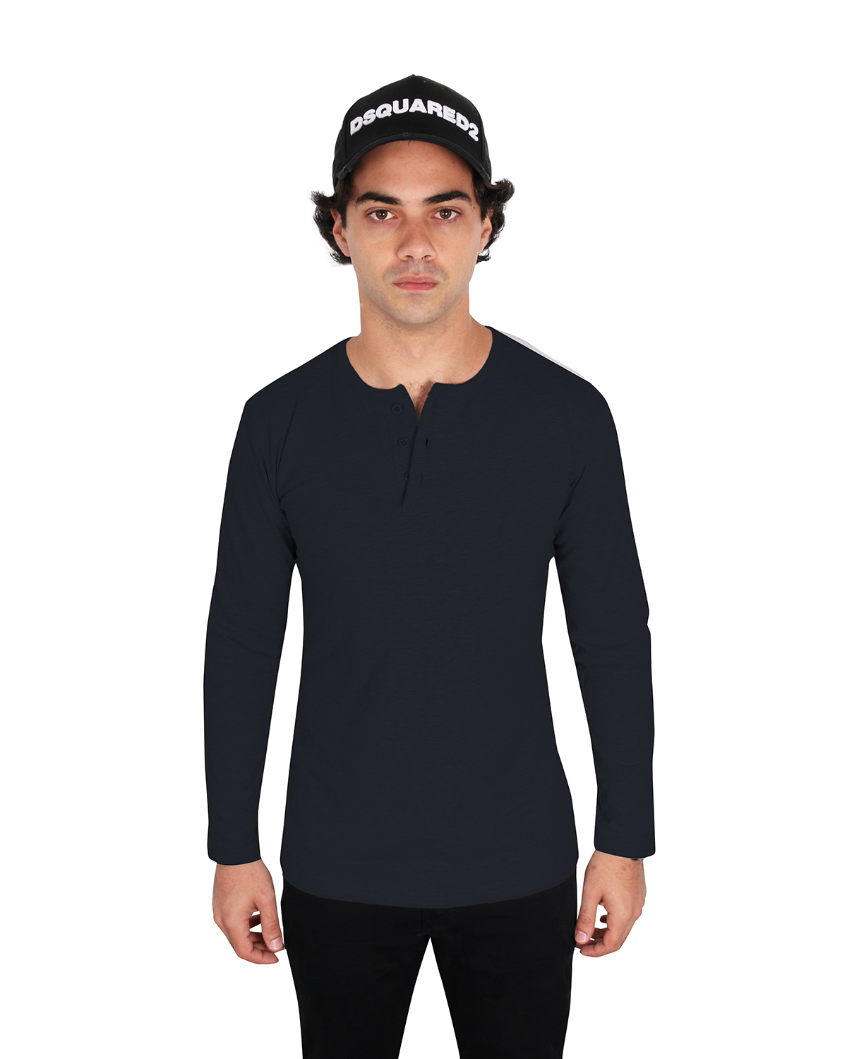 Playera Manga Larga para Caballeros Varios Colores