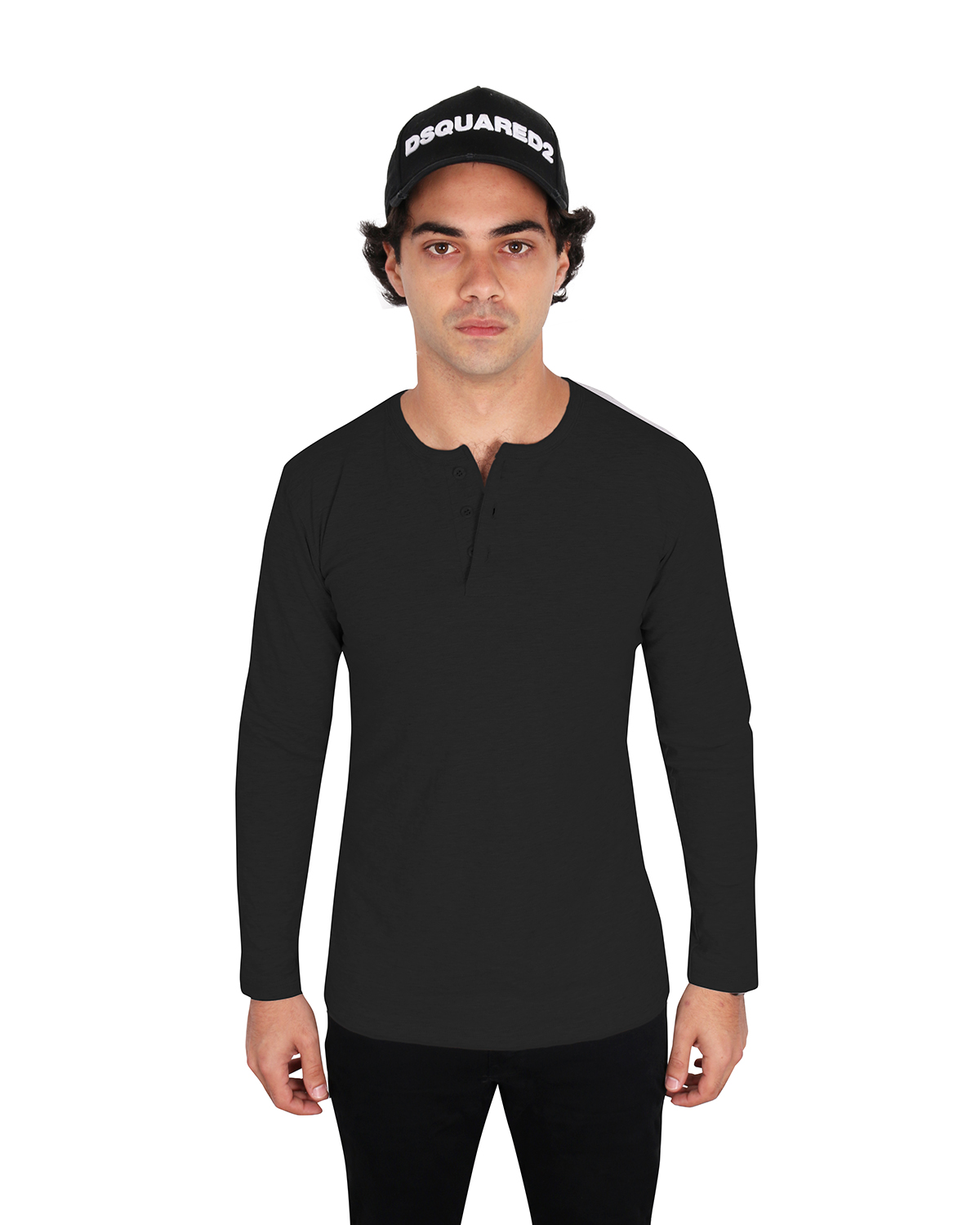 Playera Manga Larga para Caballeros Varios Colores