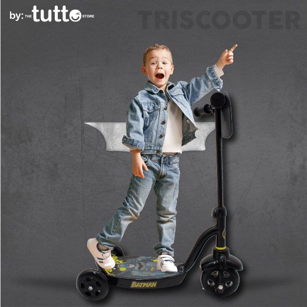 Tri Scooter Para Niño Batman Flying Wheels
