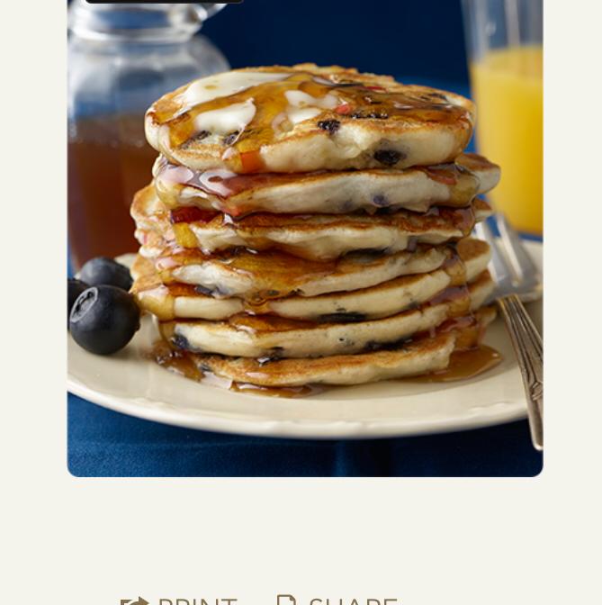 Krusteaz Hot Cakes Pancakes Blueberry Mora Azul Light Fluffy 714 Gr