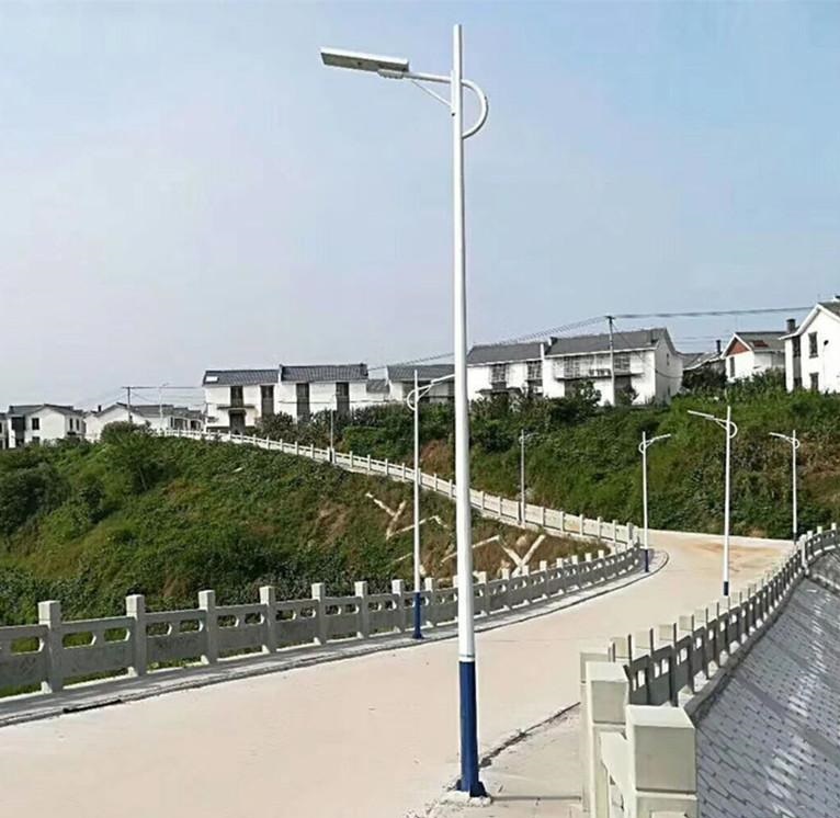 Luminaria solar 150w Alumbrado Publico Cuerpo Aluminio all in one