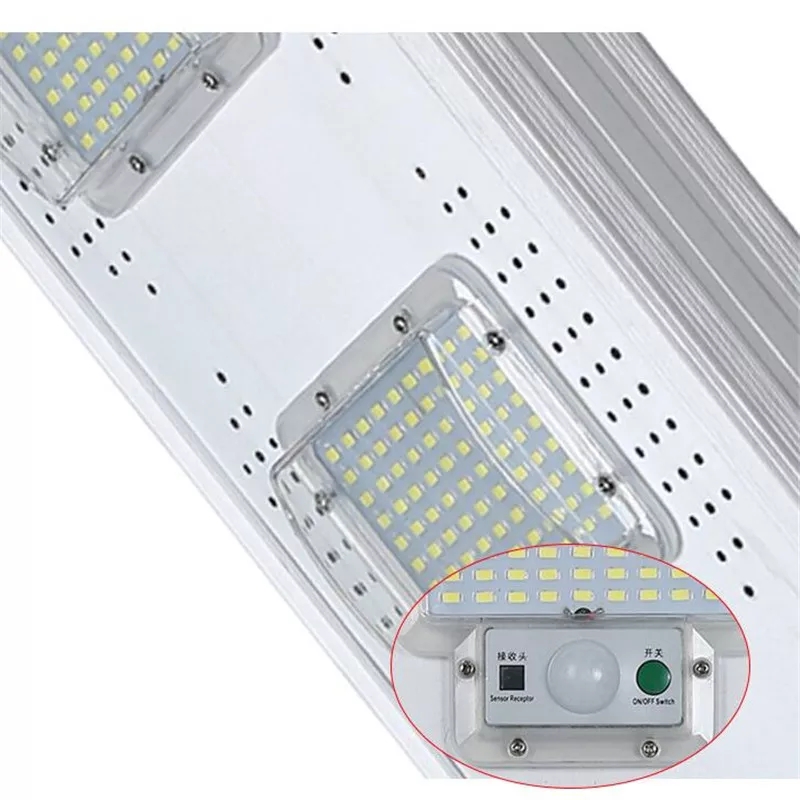 Luminaria solar 150w Alumbrado Publico Cuerpo Aluminio all in one