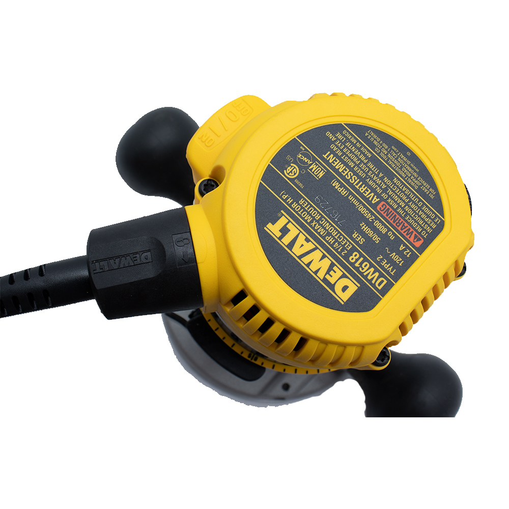 Dw618 Ruter 2 1/4 H.p. Dewalt VELOCIDAD VARIABLE